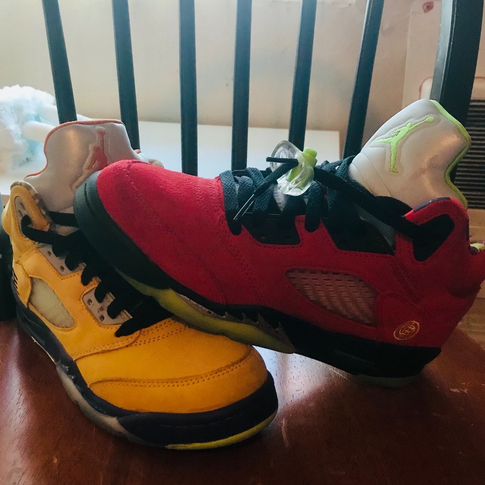 Jordan Retro 5’s “what the” - Picture 1 of 5